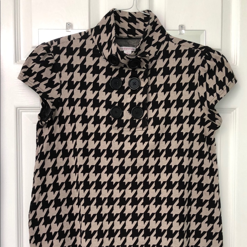 Houndstooth Mini Dress